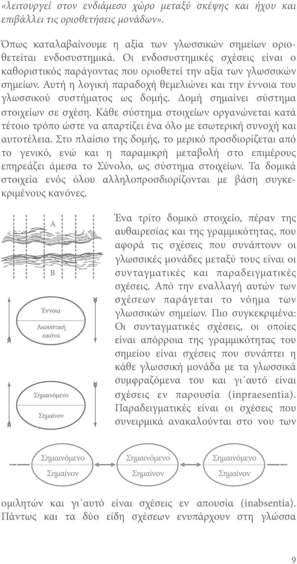 Δομή σημαίνει σύστημα στοιχείων σε σχέση. Κάθε σύστημα στοιχείων οργανώνεται κατά τέτοιο τρόπο ώστε να απαρτίζει ένα όλο με εσωτερική συνοχή και αυτοτέλεια.