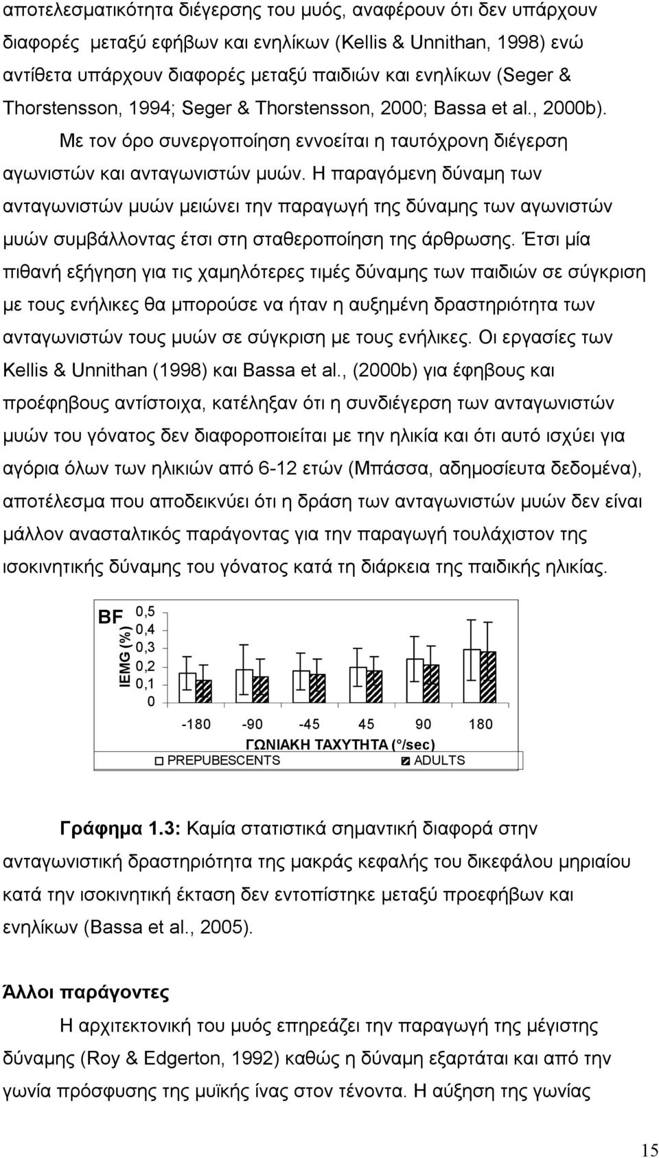 Η παραγόμενη δύναμη των ανταγωνιστών μυών μειώνει την παραγωγή της δύναμης των αγωνιστών μυών συμβάλλοντας έτσι στη σταθεροποίηση της άρθρωσης.