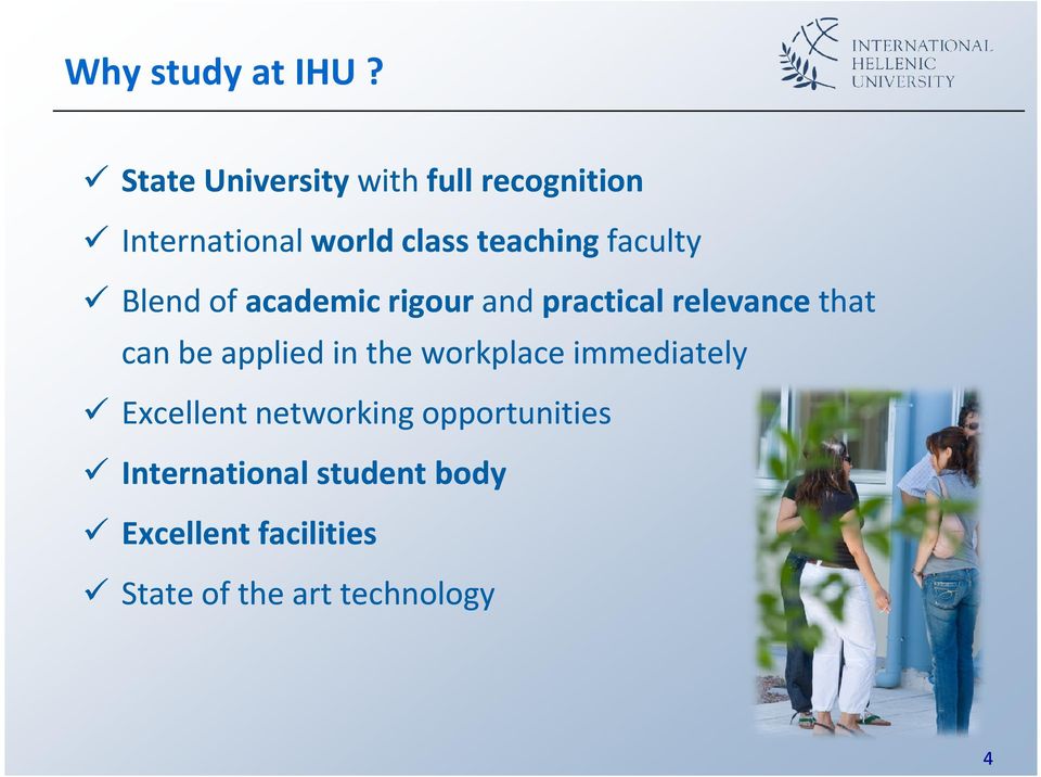 faculty Blend of academic rigourand practical relevancethat can be applied