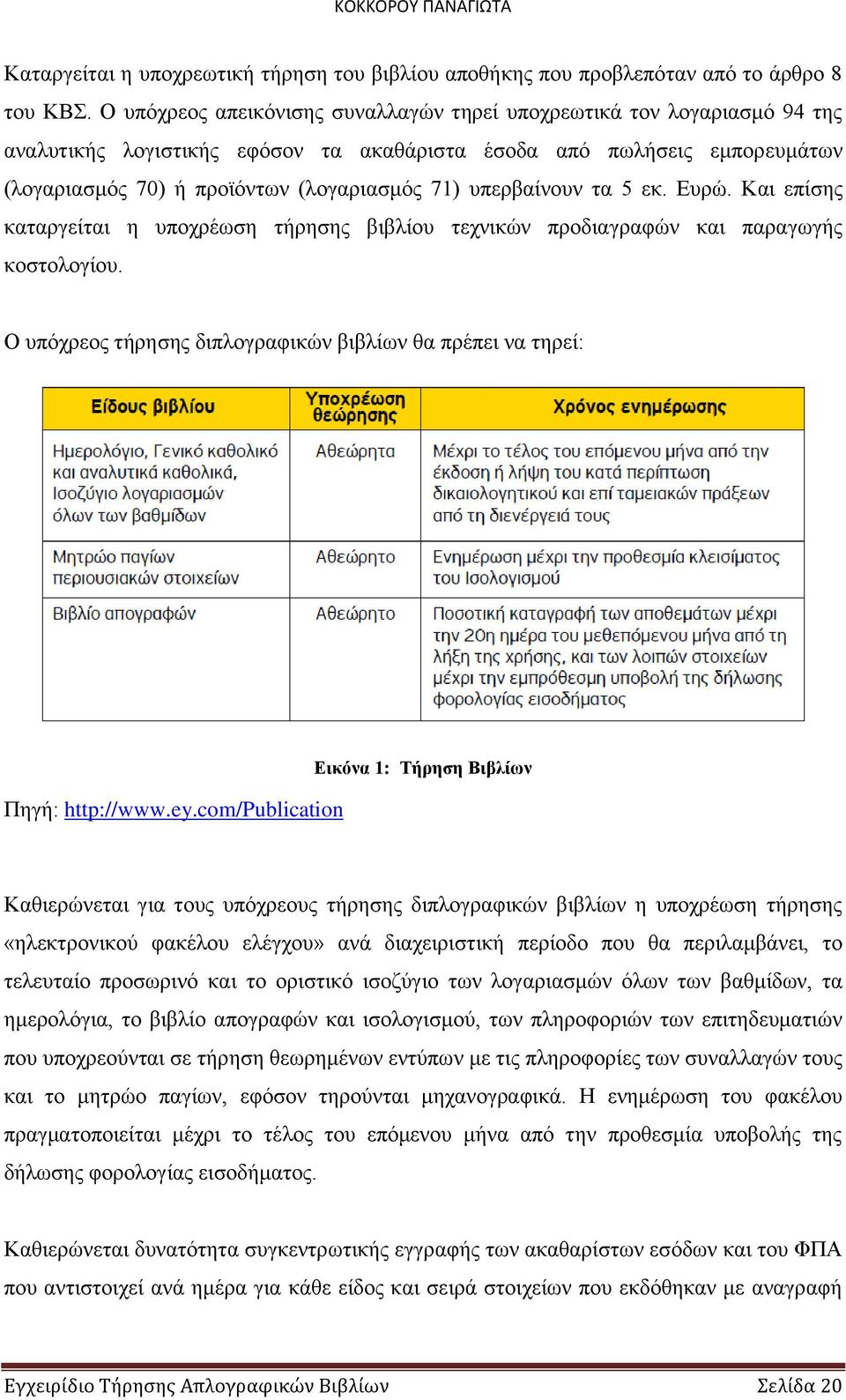 υπερβαίνουν τα 5 εκ. Ευρώ. Και επίσης καταργείται η υποχρέωση τήρησης βιβλίου τεχνικών προδιαγραφών και παραγωγής κοστολογίου.