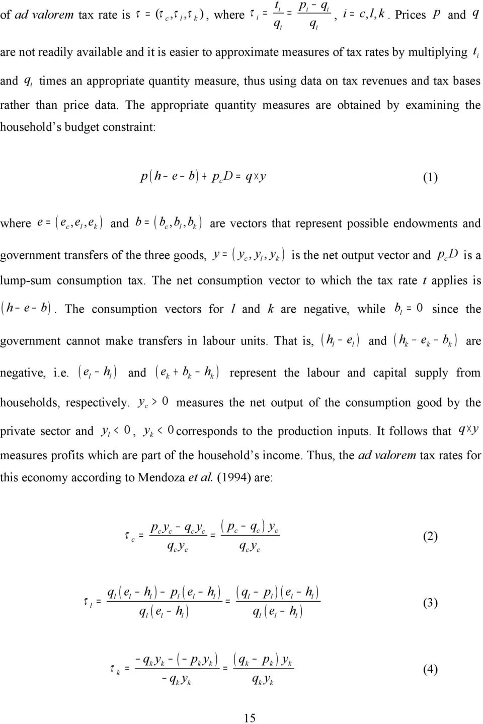 tax bases rather than price data.