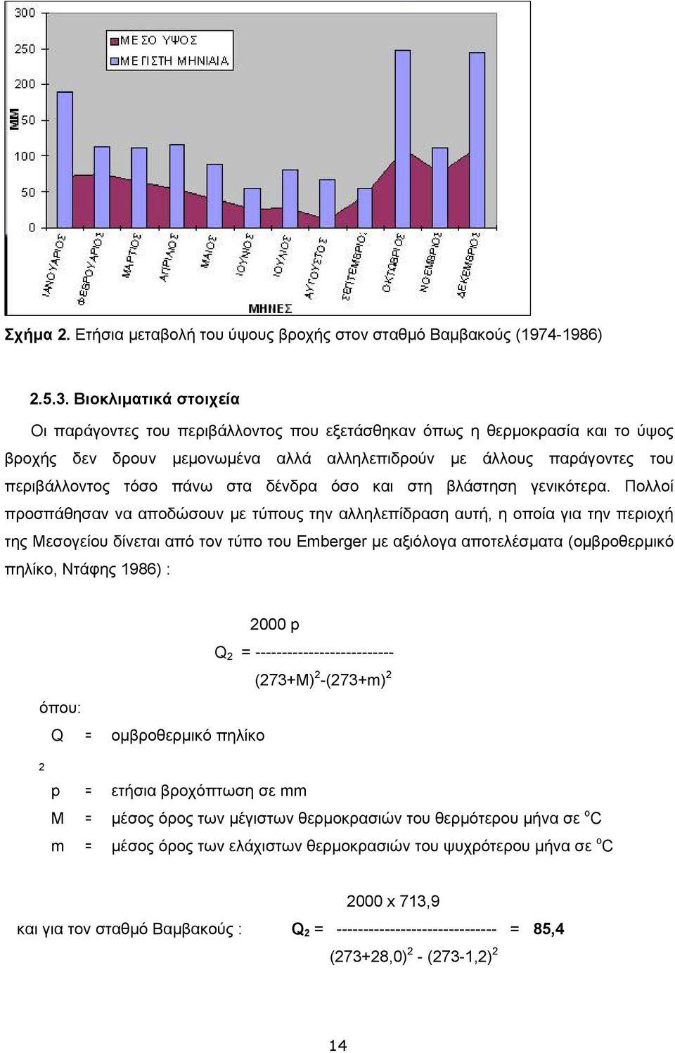 στα δένδρα όσο και στη βλάστηση γενικότερα.