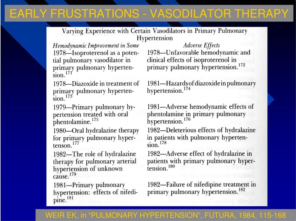 EK, in PULMONARY