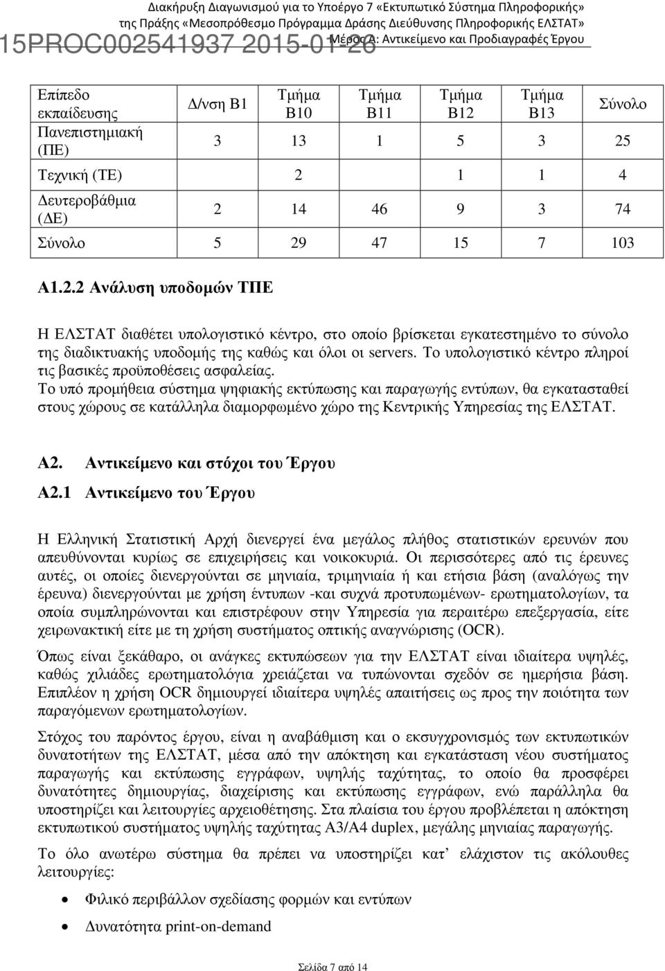 Το υπολογιστικό κέντρο πληροί τις βασικές προϋποθέσεις ασφαλείας.