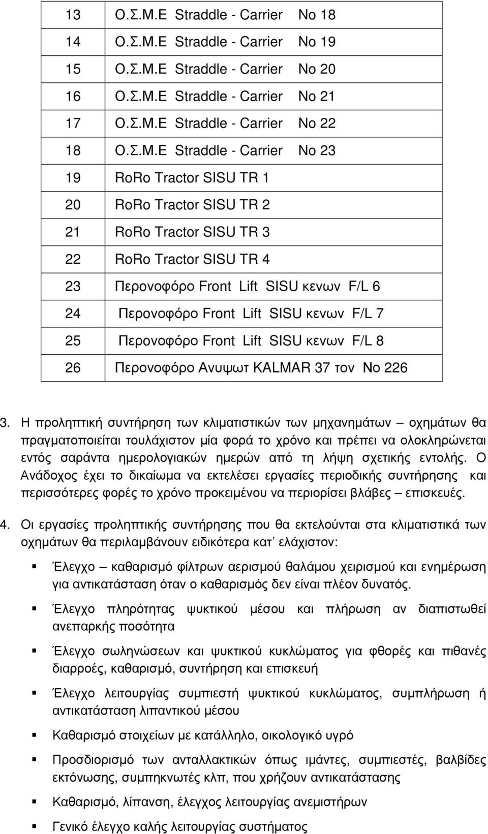 Ε Straddle - Carrier No 19 15 Ο.Σ.Μ.