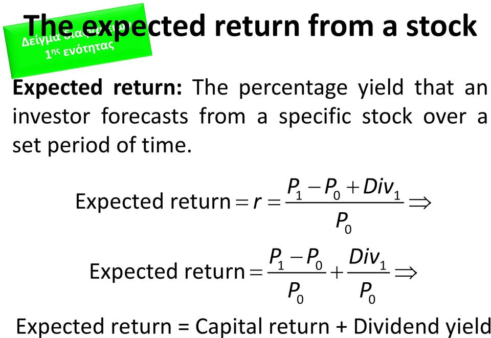 period of time.