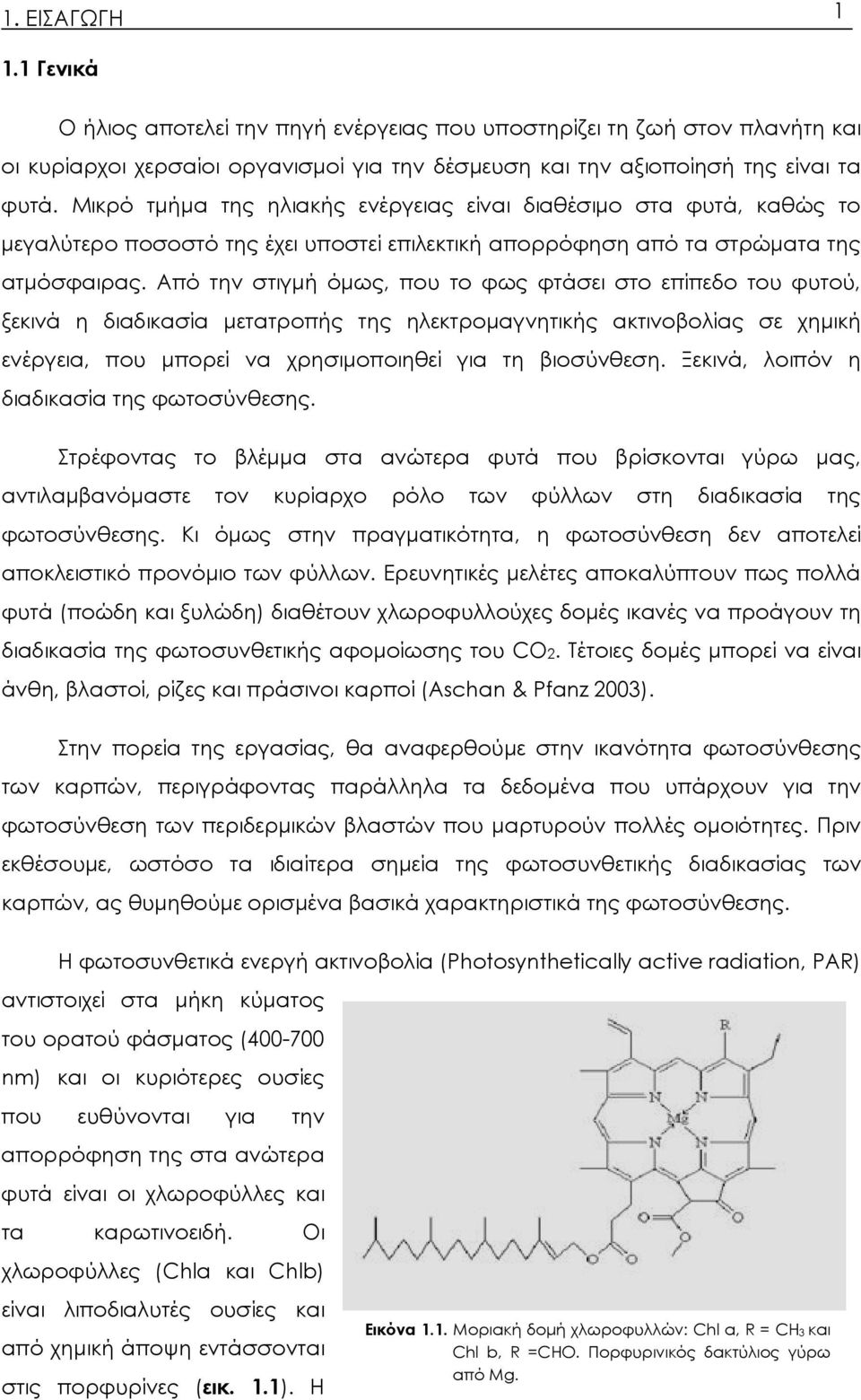 Από την στιγμή όμως, που το φως φτάσει στο επίπεδο του φυτού, ξεκινά η διαδικασία μετατροπής της ηλεκτρομαγνητικής ακτινοβολίας σε χημική ενέργεια, που μπορεί να χρησιμοποιηθεί για τη βιοσύνθεση.