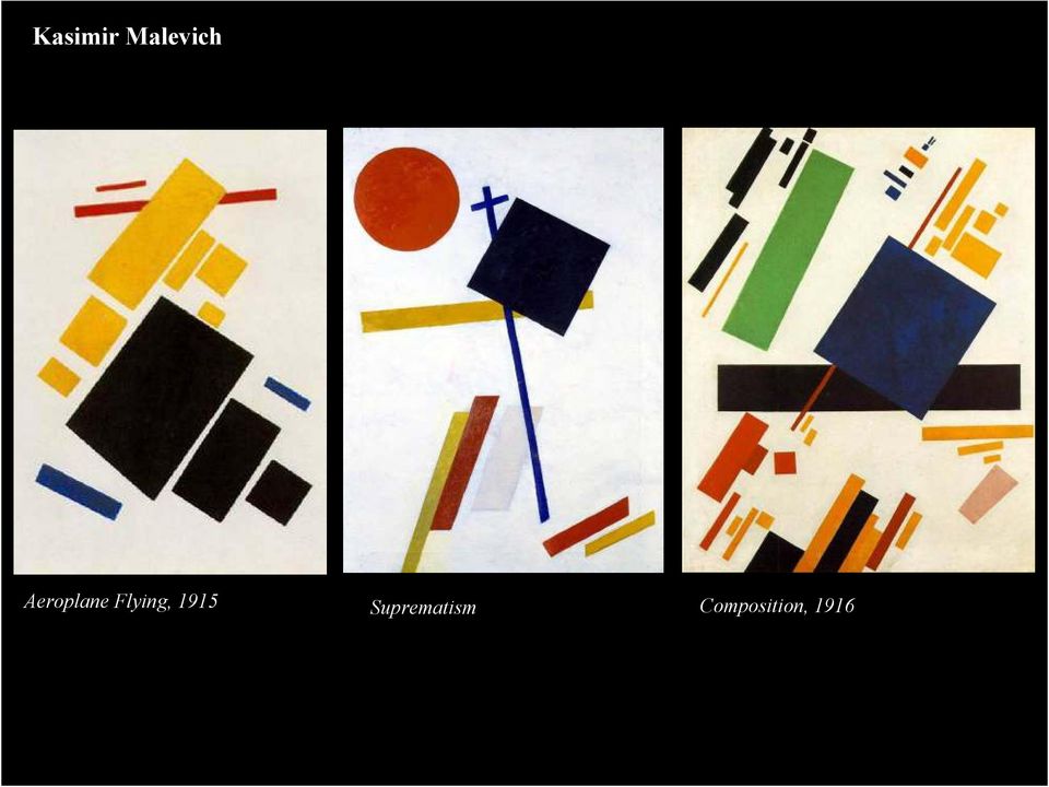 1915 Suprematism