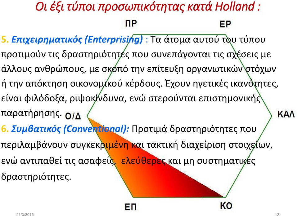 με σκοπό την επίτευξη οργανωτικών στόχων ή την απόκτηση οικονομικού κέρδους.