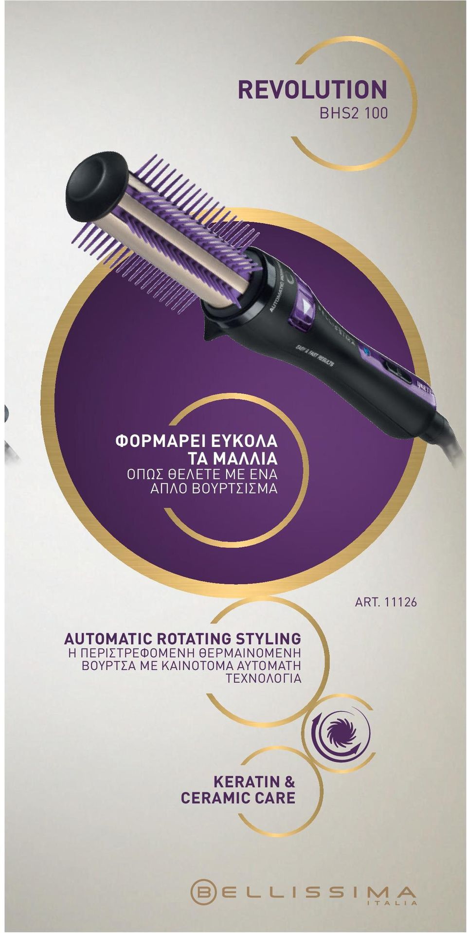 STYLING Η ΠΕΡΙΣΤΡΕΦΟΜΕΝΗ ΘΕΡΜΑΙΝΟΜΕΝΗ ΒΟΥΡΤΣΑ ΜΕ