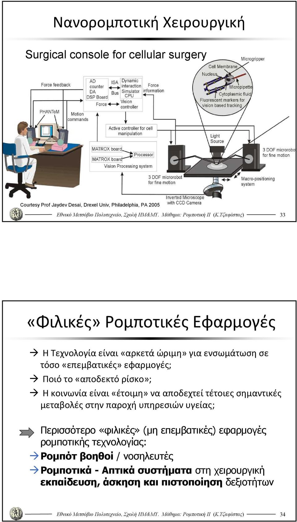 κοινωνία είναι «έτοιμη» να αποδεχτεί τέτοιες σημαντικές μεταβολές στην παροχή υπηρεσιών υγείας; Περισσότερο «φιλικές» (μη επεμβατικές