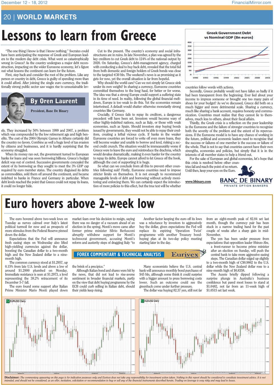 As the country undergoes a major debt reconstruction, impacting on the wider Eurozone economy, let s figure out what lessons the continent can learn for the future.