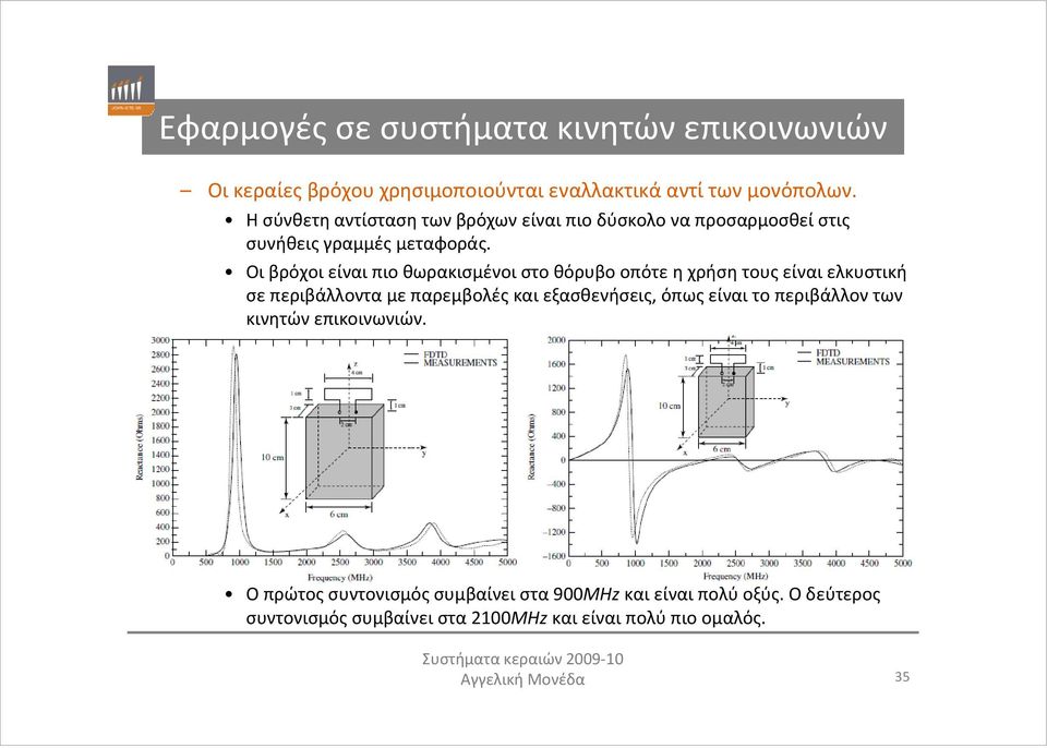 Οι βρόχοι είναι πιο θωρακισμένοι στο θόρυβο οπότε η χρήση τους είναι ελκυστική σε περιβάλλοντα με παρεμβολές και εξασθενήσεις, όπως