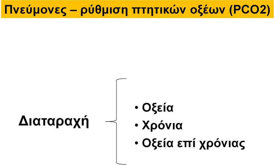 (PCΟ2) ιαταραχή