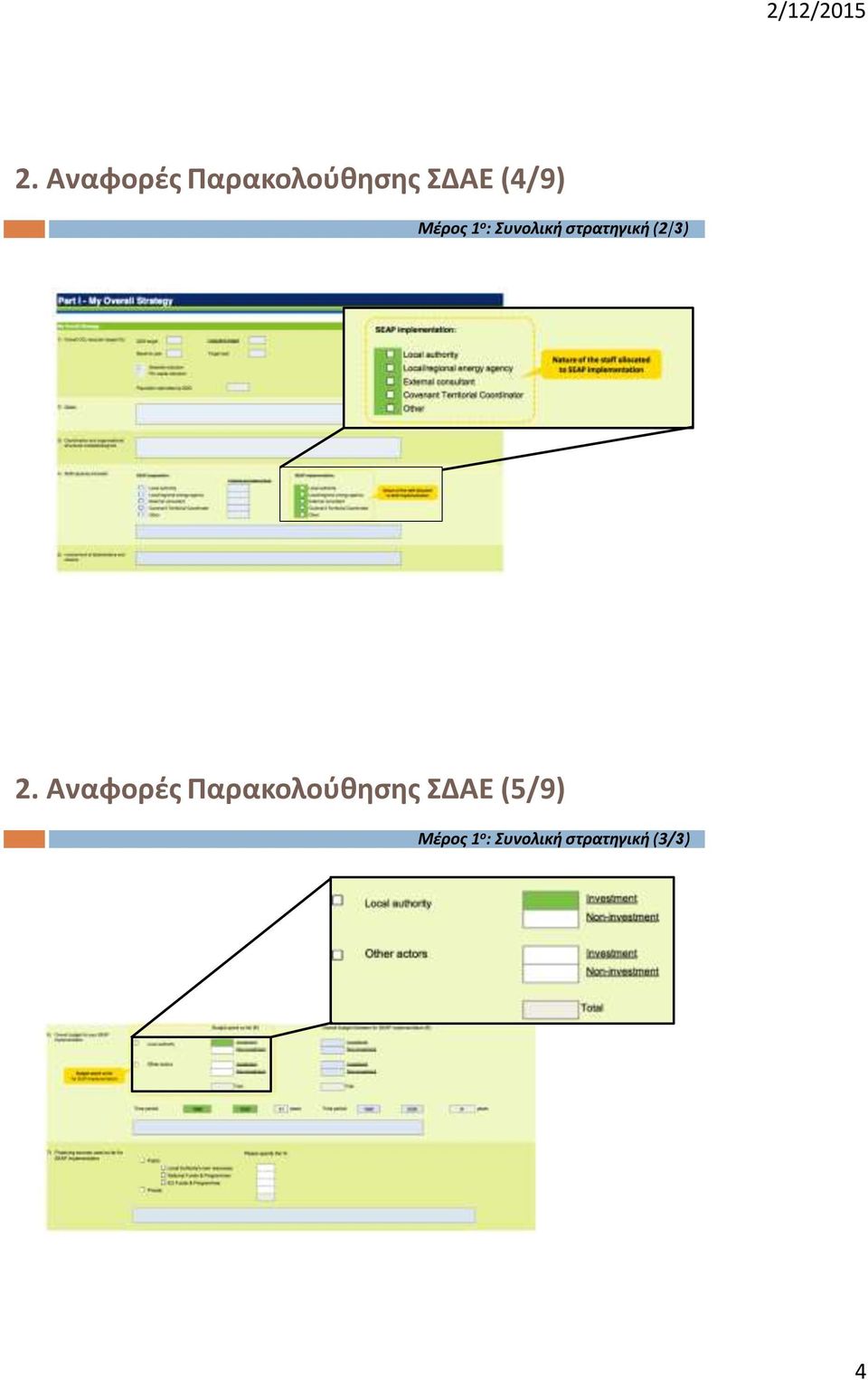 2. Αναφορές Παρακολούθησης ΣΔΑΕ (5/9)