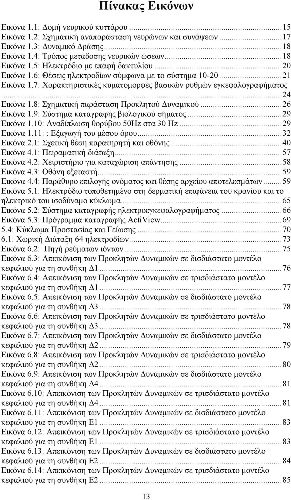 .. 24 Εικόνα 1.8: Σχηματική παράσταση Προκλητού Δυναμικού... 26 Εικόνα 1.9: Σύστημα καταγραφής βιολογικού σήματος... 29 Εικόνα 1.10: Αναδίπλωση θορύβου 50Hz στα 30 Hz... 29 Εικόνα 1.11: : Εξαγωγή του μέσου όρου.