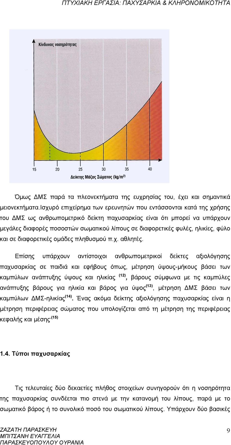 φυλές, ηλικίες, φύλο και σε διαφορετικές ομάδες πληθυσμού π.χ. αθλητές.