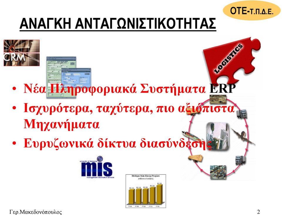 Νέα Πληροφοριακά Συστήµατα ERP