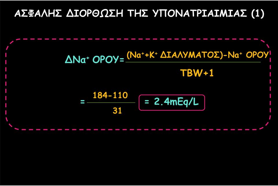 ΟΡΟΥ= 184-110 (Na + +K +