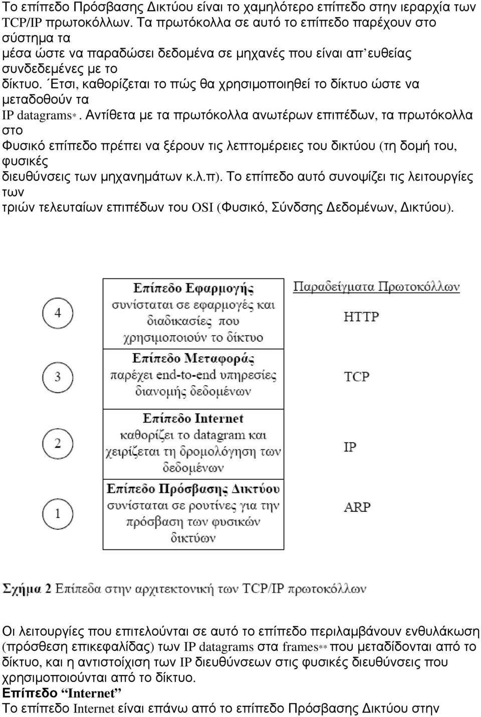 Ετσι, καθορίζεται το πώς θα χρησιμοποιηθεί το δίκτυο ώστε να μεταδοθούν τα IP datagrams*.