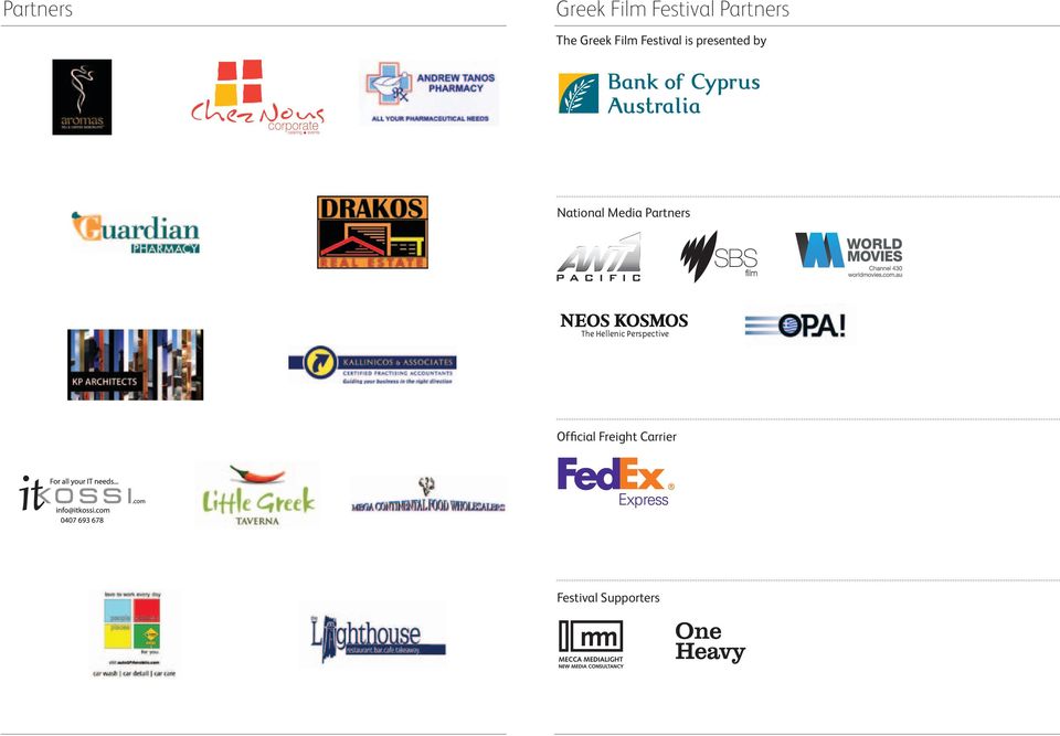 National Media Partners The Hellenic
