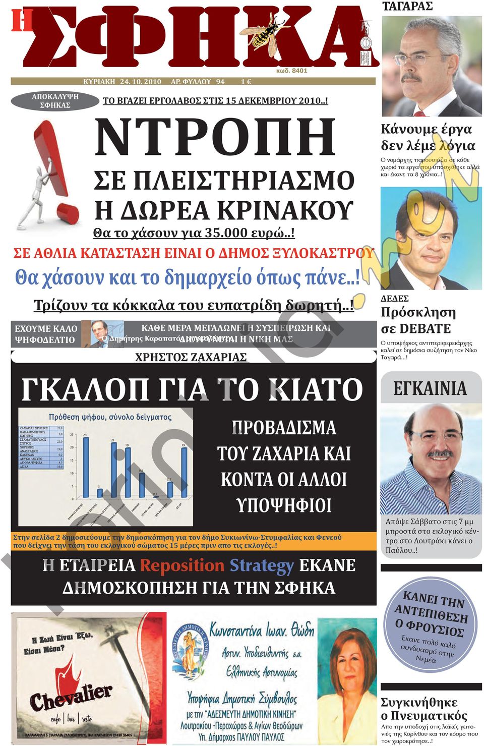 .! ΚΑΘΕ ΜΕΡΑ ΜΕΓΑΛΩΝΕΙ Η ΣΥΣΠΕΙΡΩΣΗ ΚΑΙ ΔΙΕΥΡΥΝΕΤΑΙ Η ΝΙΚΗ ΜΑΣ Ο Δημήτρης Καραπατάς αποκαλύπτει.