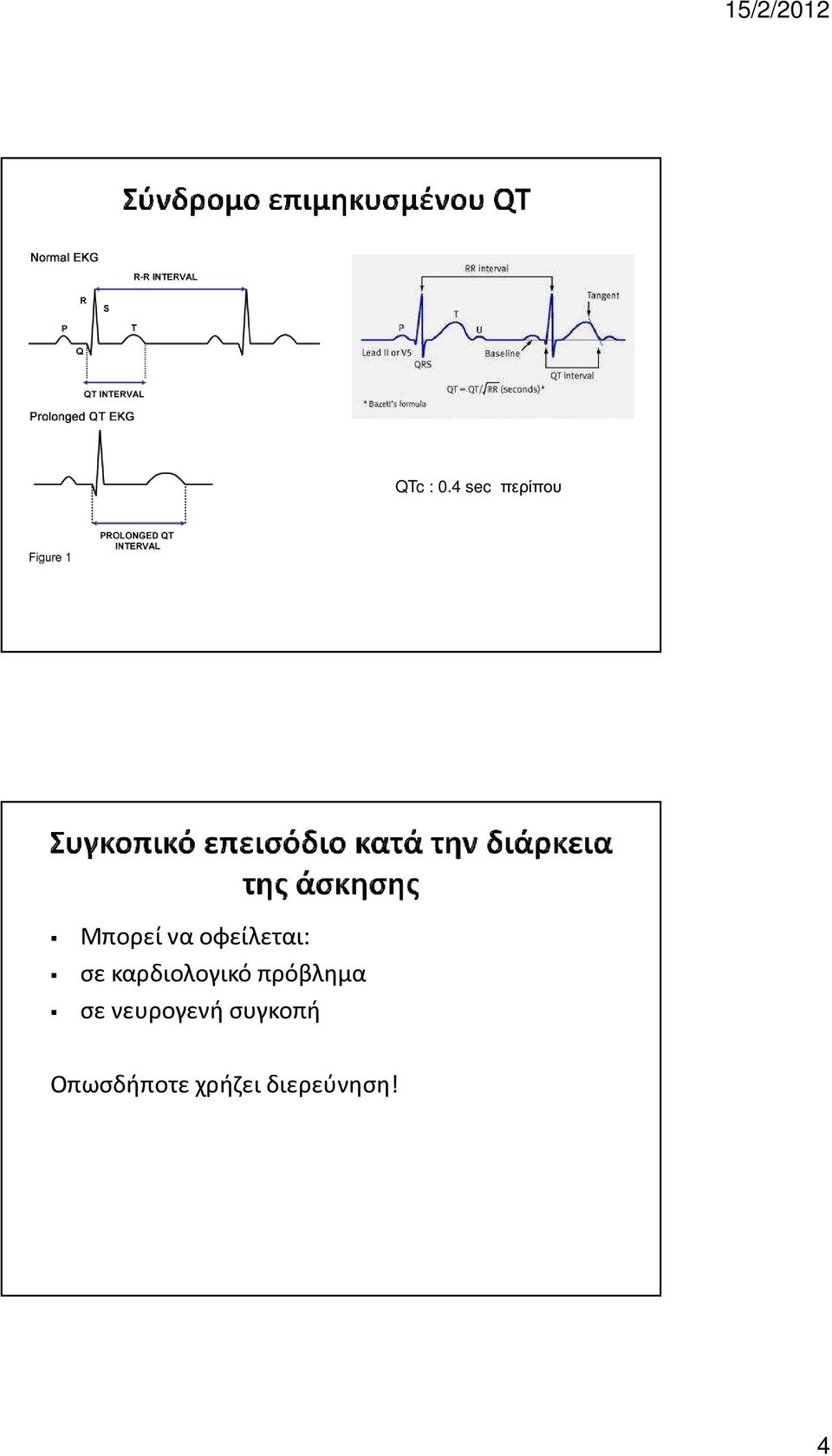 οφείλεται: σε καρδιολογικό