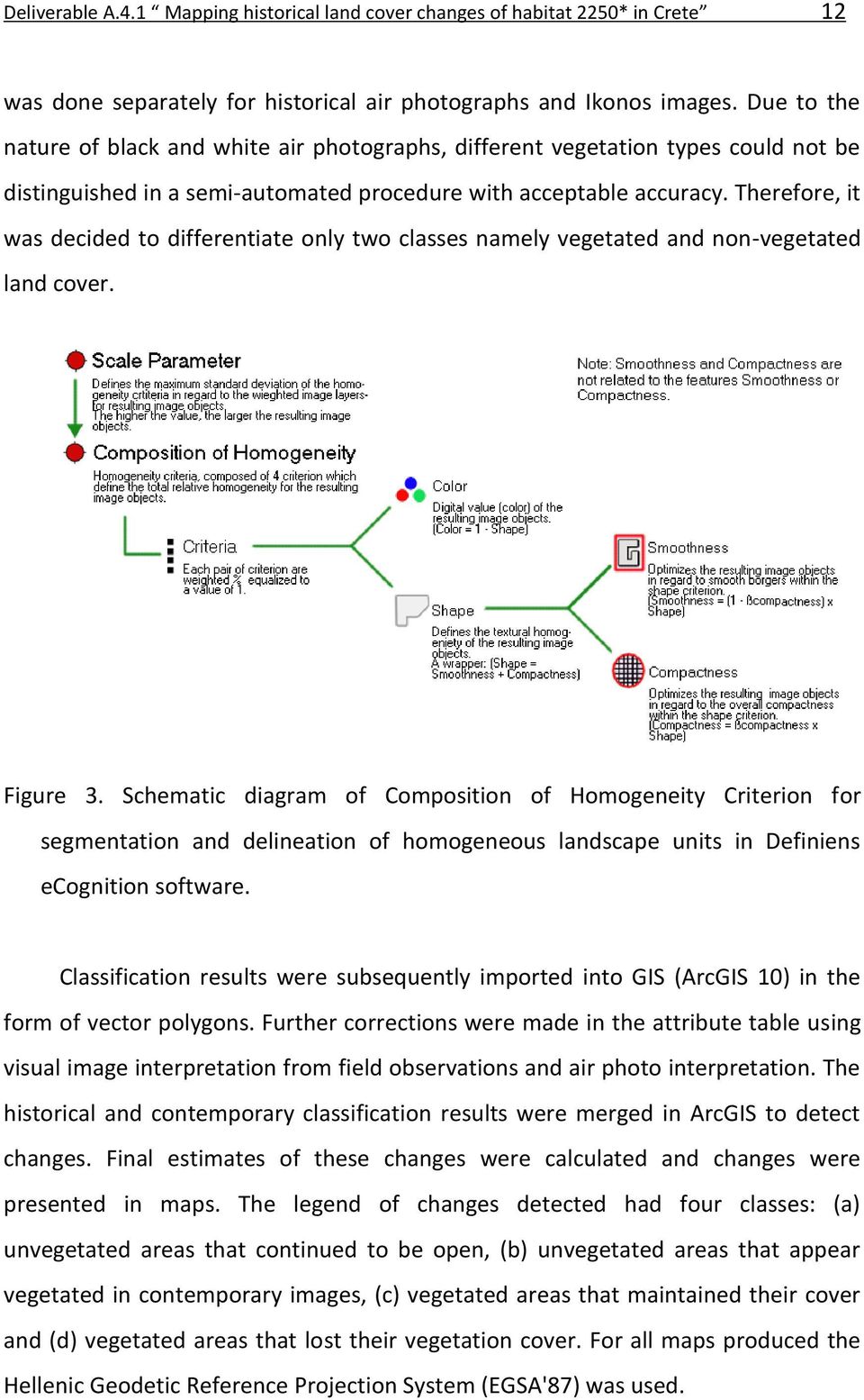 Therefore, it was decided to differentiate only two classes namely vegetated and non-vegetated land cover. Figure 3.