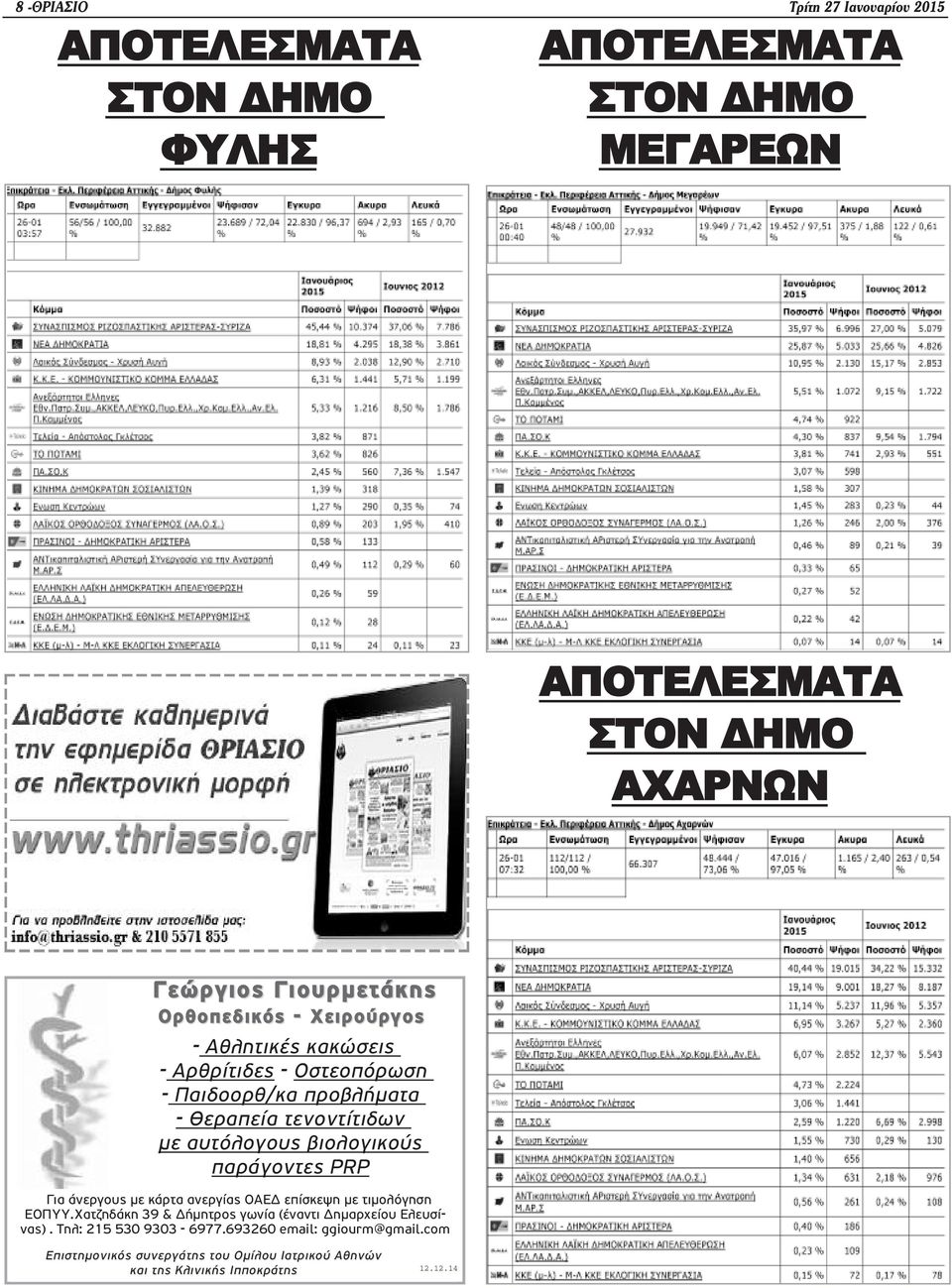 αυτόλογους βιολογικούς παράγοντες PRP Για άνεργους με κάρτα ανεργίας ΟΑΕΔ επίσκεψη με τιμολόγηση ΕΟΠΥΥ.