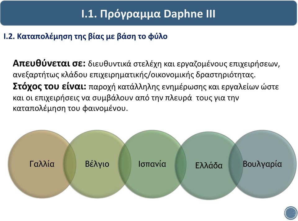 επιχειρήσεων, ανεξαρτήτως κλάδου επιχειρηματικής/οικονομικής δραστηριότητας.