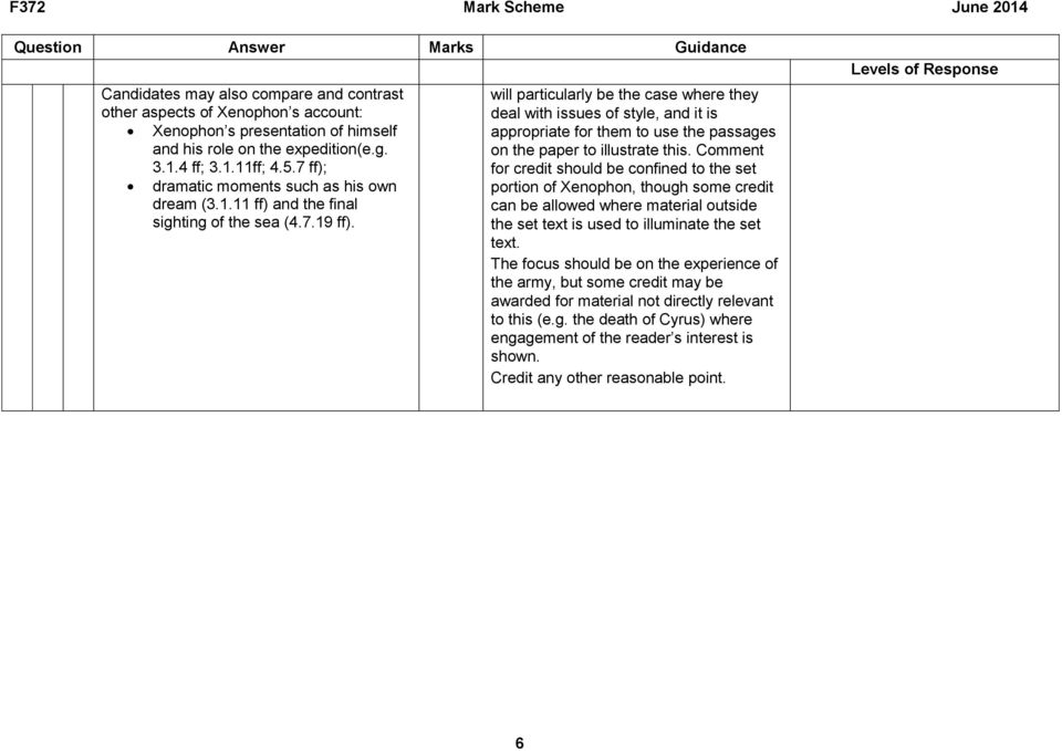 will particularly be the case where they deal with issues of style, and it is appropriate for them to use the passages on the paper to illustrate this.