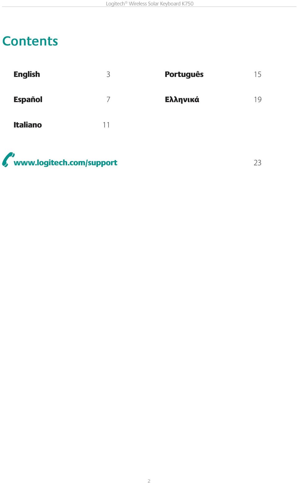 Ελληνικά 19 Italiano 11