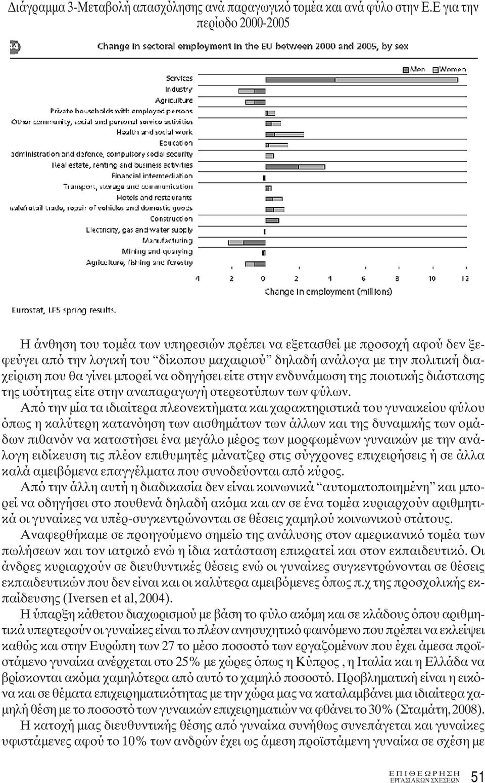 γίνει μπορεί να οδηγήσει είτε στην ενδυνάμωση της ποιοτικής διάστασης της ισότητας είτε στην αναπαραγωγή στερεοτύπων των φύλων.