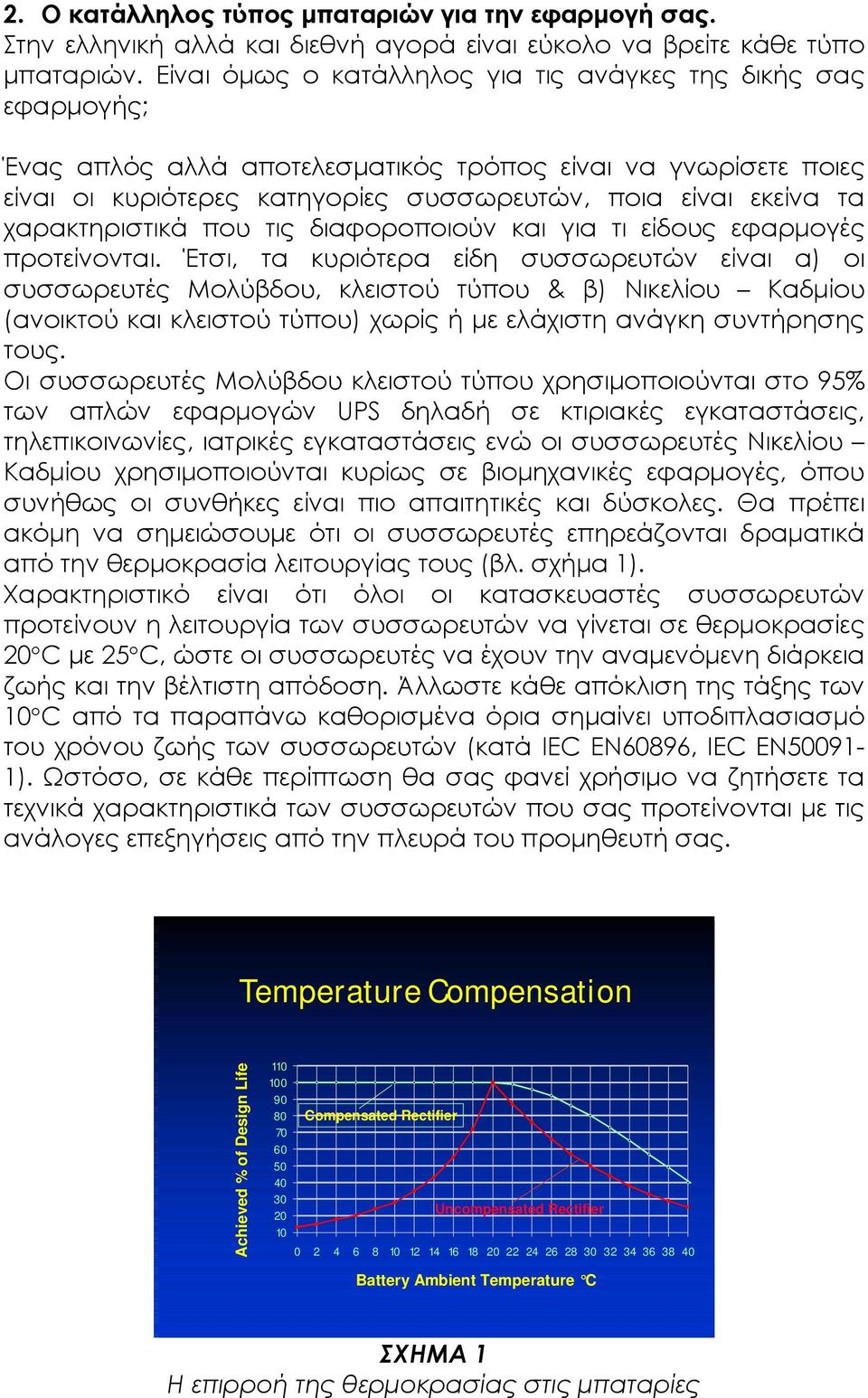 χαρακτηριστικά που τις διαφοροποιούν και για τι είδους εφαρμογές προτείνονται.