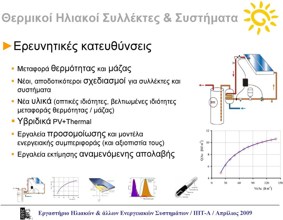 ενεργειακής συμπεριφοράς (και αξιοπιστία τους) Εργαλεία εκτίμησης αναμενόμενης απολαβής Q/Ac [MJ m -2 ] 12 10 8 6 Q/Ac [MJ m