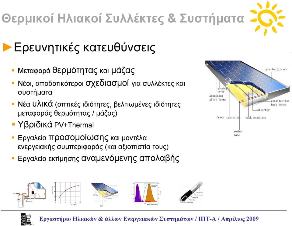 PV+Thermal Εργαλεία προσομοίωσης και μοντέλα ενεργειακής συμπεριφοράς (και αξιοπιστία τους) Εργαλεία