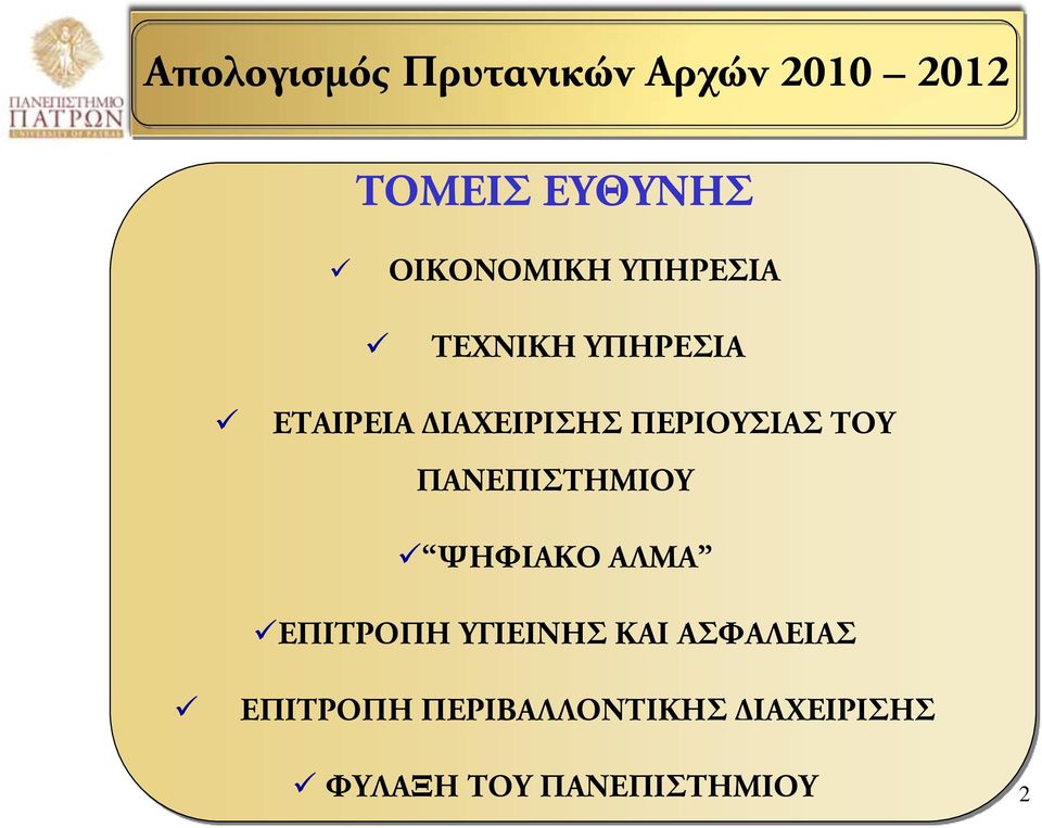 ΠΕΡΙΟΥΣΙΑΣ ΤΟΥ ΠΑΝΕΠΙΣΤΗΜΙΟΥ ΨΗΦΙΑΚΟ ΑΛΜΑ ΕΠΙΤΡΟΠΗ ΥΓΙΕΙΝΗΣ