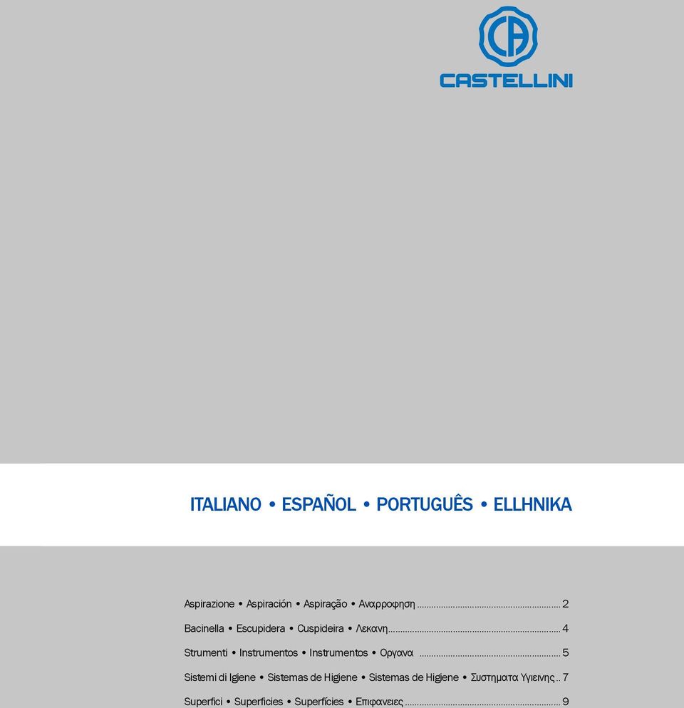 .. 4 Strumenti Instrumentos Instrumentos Οργανα.