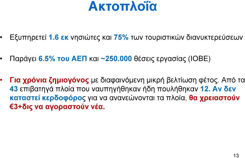 000 ζέζεηο εξγαζίαο (ΙΟΒΔ) Γηα ρξόληα δεκηνγόλνο κε δηαθαηλόκελε κηθξή βειηίσζε θέηνο.