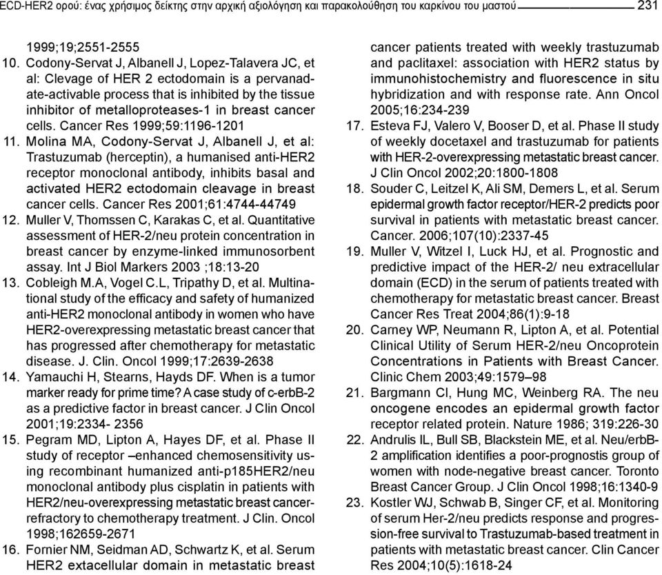 cells. Cancer Res 1999;59:1196-1201 11.