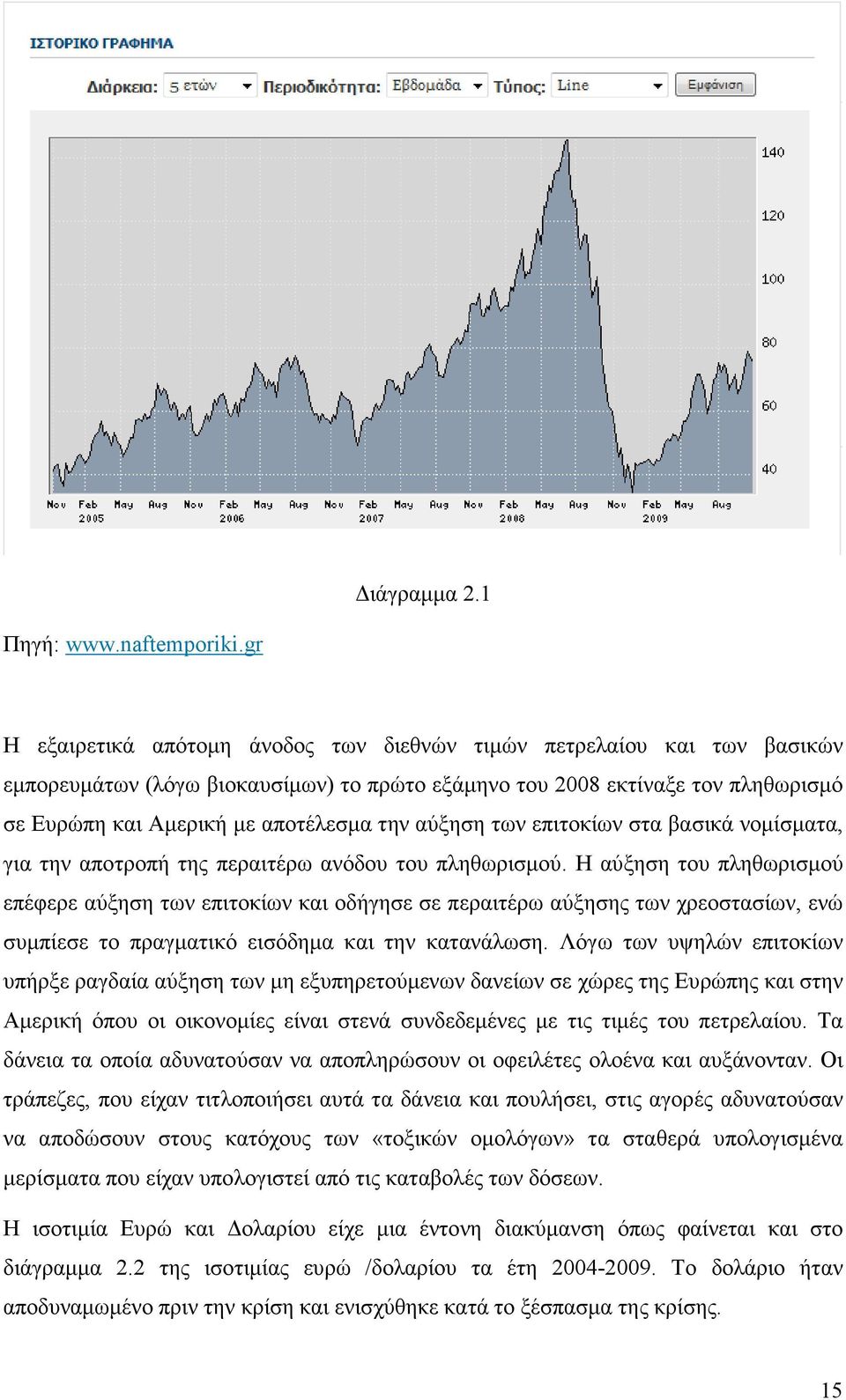 αύξηση των επιτοκίων στα βασικά νοµίσµατα, για την αποτροπή της περαιτέρω ανόδου του πληθωρισµού.