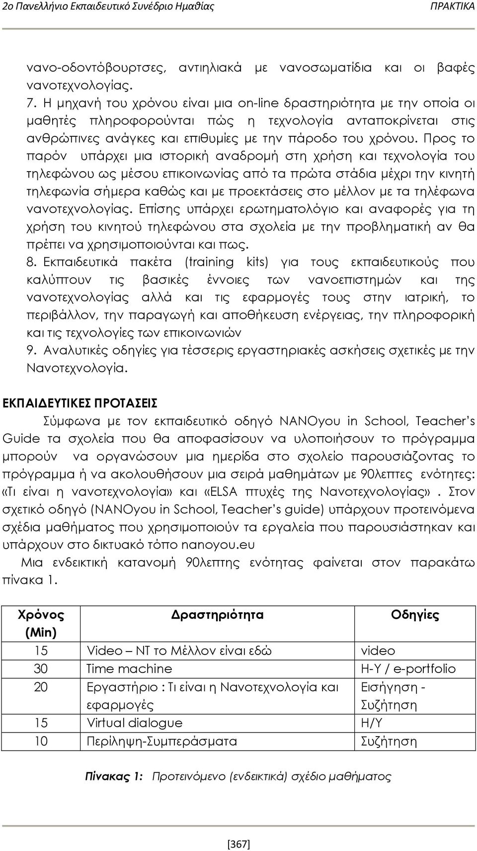 Προς το παρόν υπάρχει μια ιστορική αναδρομή στη χρήση και τεχνολογία του τηλεφώνου ως μέσου επικοινωνίας από τα πρώτα στάδια μέχρι την κινητή τηλεφωνία σήμερα καθώς και με προεκτάσεις στο μέλλον με