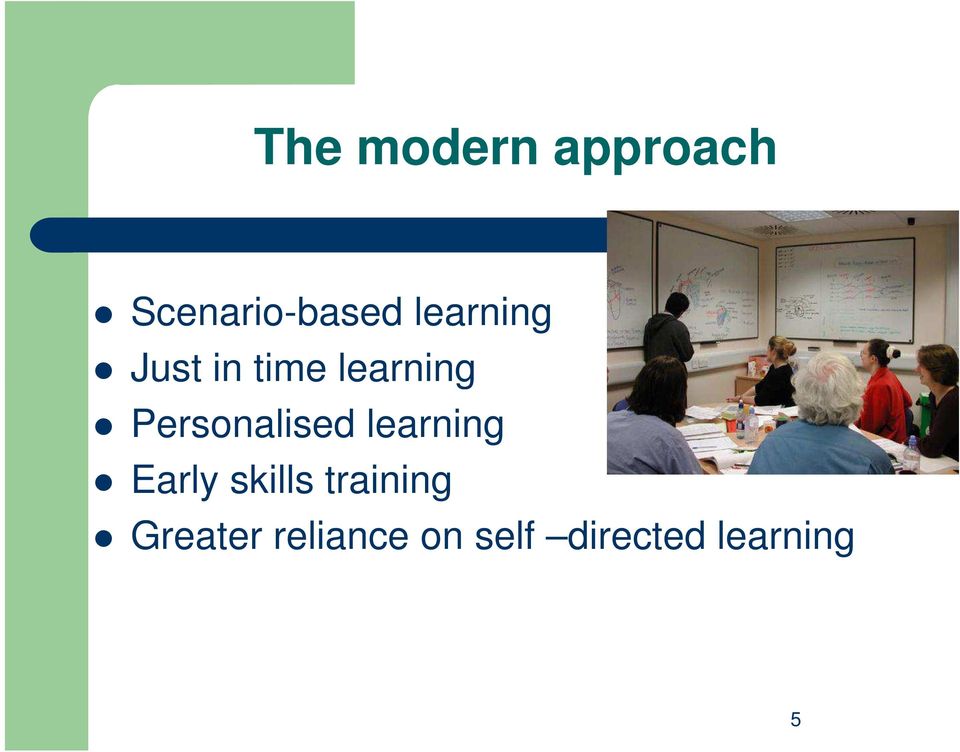 Personalised learning Early skills