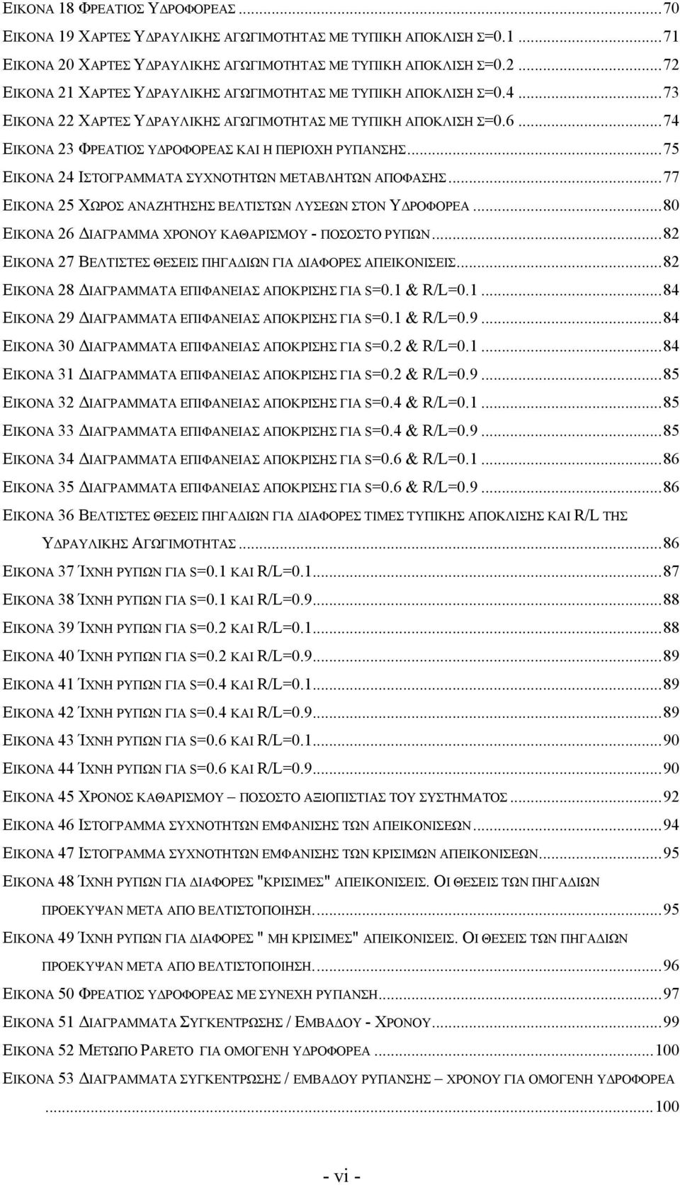 ..77 ΕΙΚΟΝΑ 25 ΧΩΡΟΣ ΑΝΑΖΗΤΗΣΗΣ ΒΕΛΤΙΣΤΩΝ ΛΥΣΕΩΝ ΣΤΟΝ Υ ΡΟΦΟΡΕΑ...80 ΕΙΚΟΝΑ 26 ΙΑΓΡΑΜΜΑ ΧΡΟΝΟΥ ΚΑΘΑΡΙΣΜΟΥ - ΠΟΣΟΣΤΟ ΡΥΠΩΝ...82 ΕΙΚΟΝΑ 27 ΒΕΛΤΙΣΤΕΣ ΘΕΣΕΙΣ ΠΗΓΑ ΙΩΝ ΓΙΑ ΙΑΦΟΡΕΣ ΑΠΕΙΚΟΝΙΣΕΙΣ.