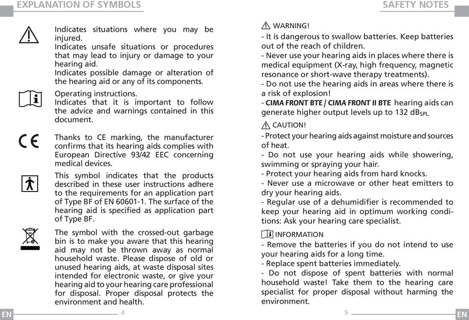 Indicates that it is important to follow the advice and warnings contained in this document.