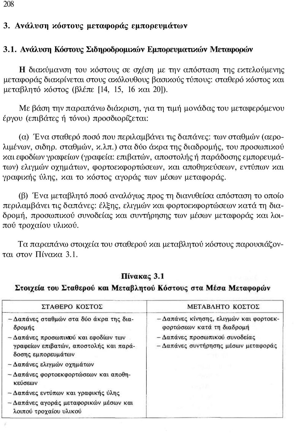 μεταβλητό κόστος (βλέπε [14, 15, 16 και 20]).