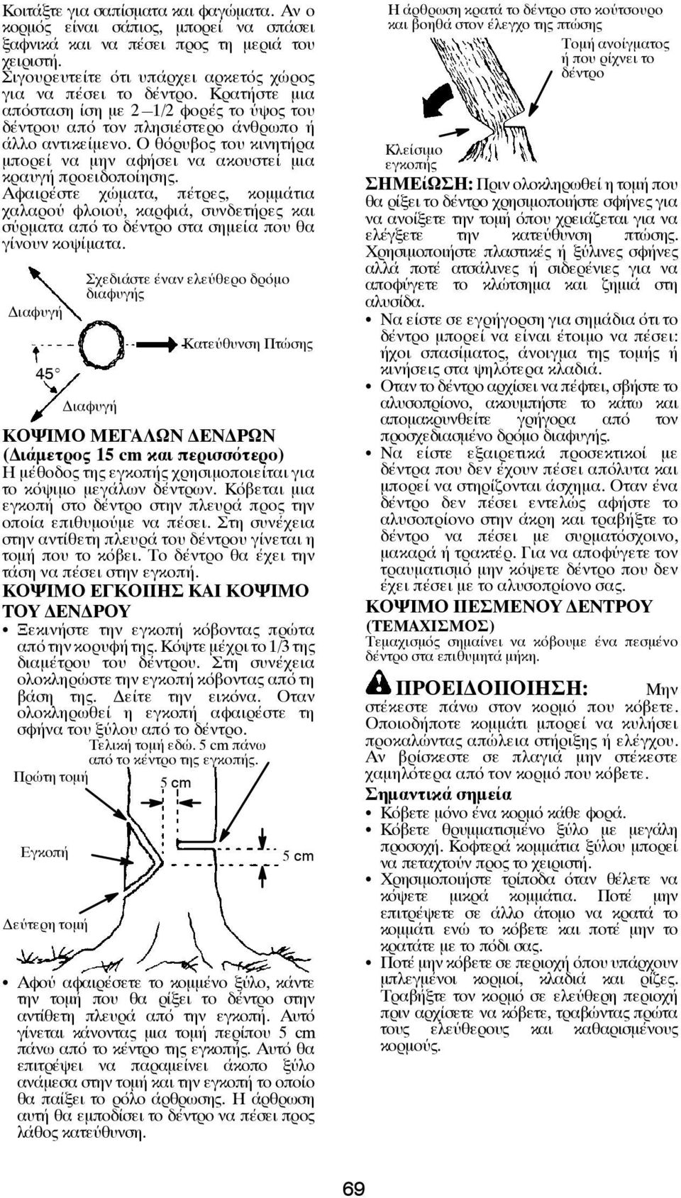 Αφαιρέστε χώματα, πέτρες, κομμάτια χαλαρού φλοιού, καρφιά, συνδετήρες και σύρματα από το δέντρο στα σημεία που θα γίνουν κοψίματα.