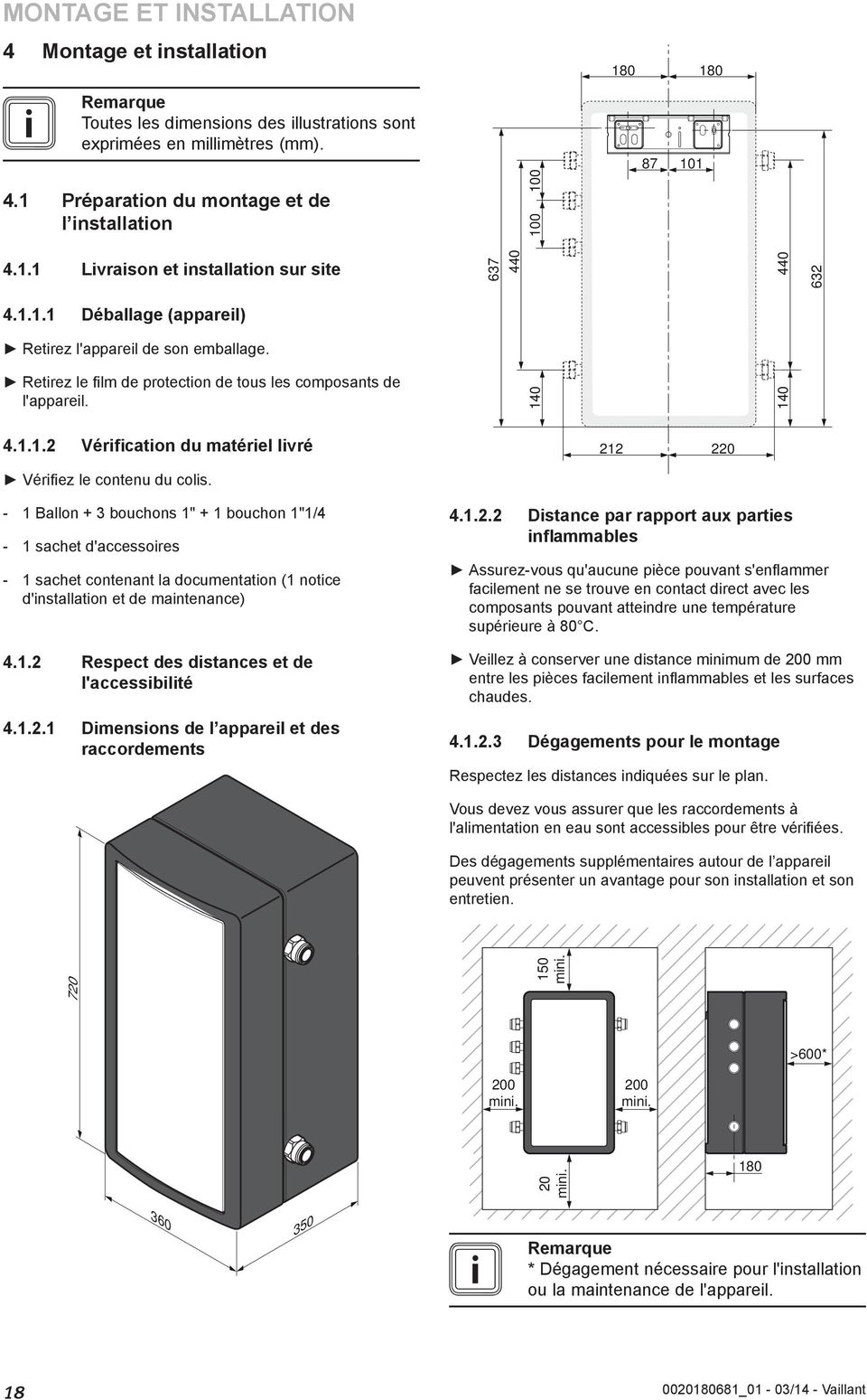 ..2 Vérification du matériel livré Vérifi ez le contenu du colis.