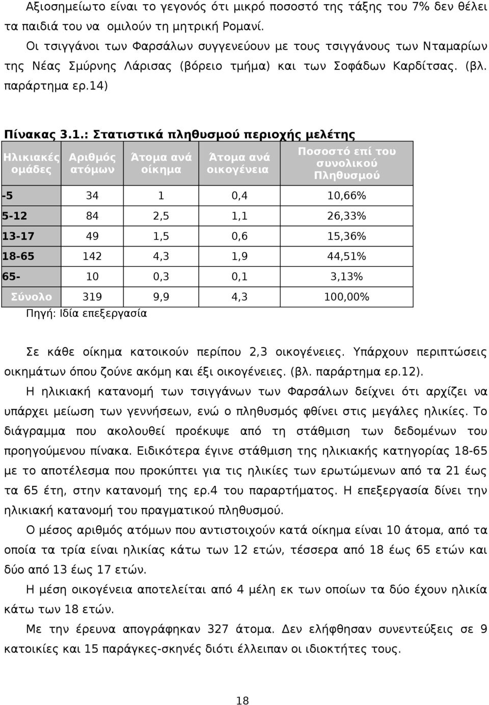 ) Πίνακας 3.1.