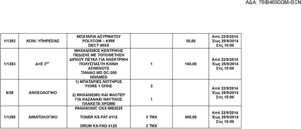 ΜΗΧΑΝΙΣΜΟΣ ΚΕΝΤΡΙΚΗΣ ΠΕΔΙΣΗΣ ΜΕ ΤΟΠΟΘΕΤΗΣΗ ΔΙΠΛΟΥ ΠΕΤΑΛ ΓΙΑ ΗΛΕΚΤΡΙΚΗ ΠΟΛΥΣΠΑΣΤΗ ΚΛΙΝΗ ΑΣΘΕΝΟΥΣ ΤΙΑΝΑΟ